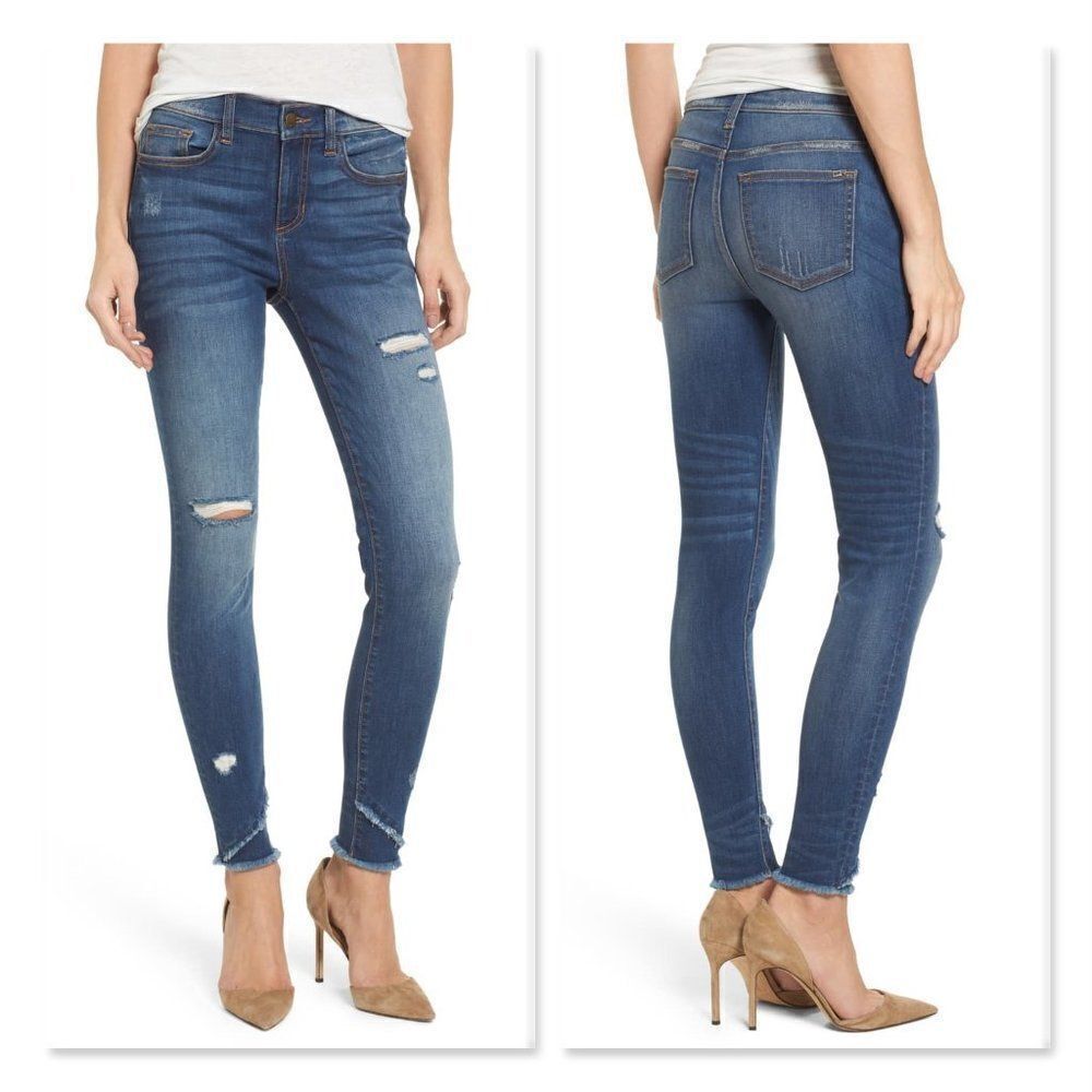 SP BLACK Ripped Skinny Jeans sz 25